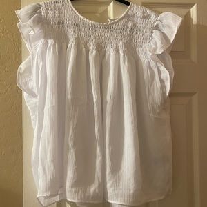 Banana Republic Ruffle Sleeve Blouse